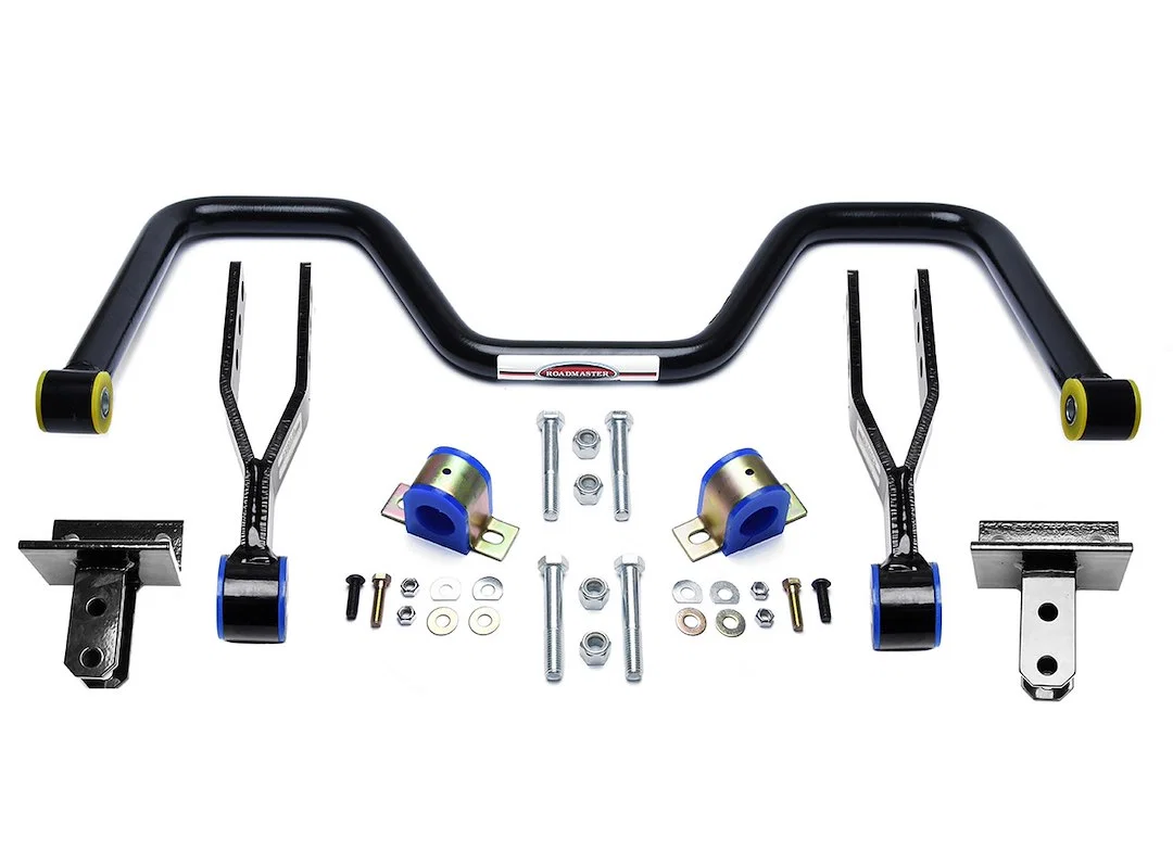 1139-146 – ROADMASTER Stabilizer Bar, 1-1/2 Inch Rear Bar Diameter Cadmium Plated Chromoly Steel With Shackle/ Bolts/...